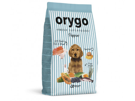 Orygo cachorro salmón con boniato 8 kg