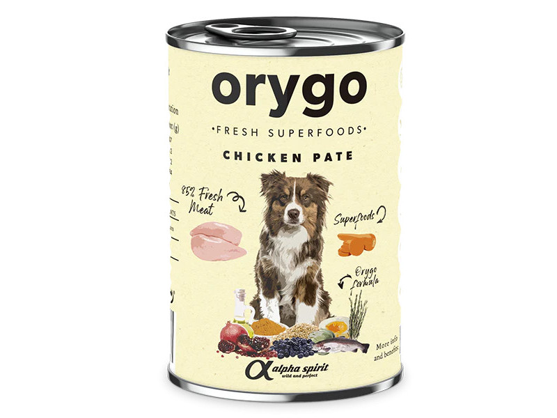 Pate Orygo pollo 6 x 400 g
