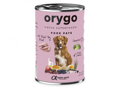 Pate Orygo cerdo 6 x 400 g