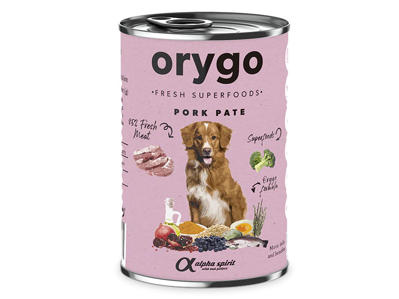 Pate Orygo cerdo 6 x 400 g