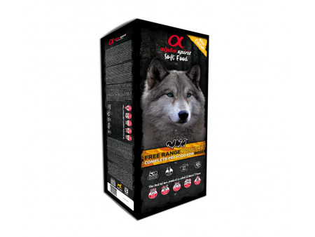 Alpha Spirit semihúmedo Aves de Corral 9 kg