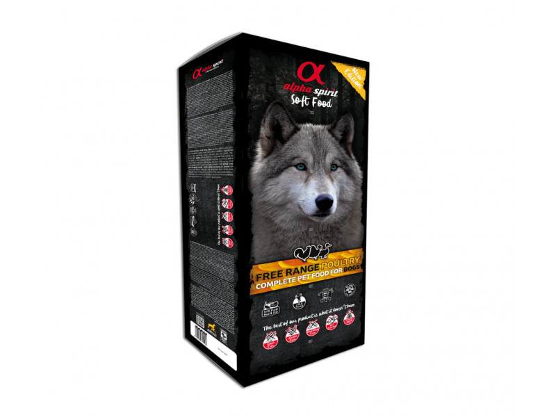 Alpha Spirit semihúmedo Aves de Corral 9 kg