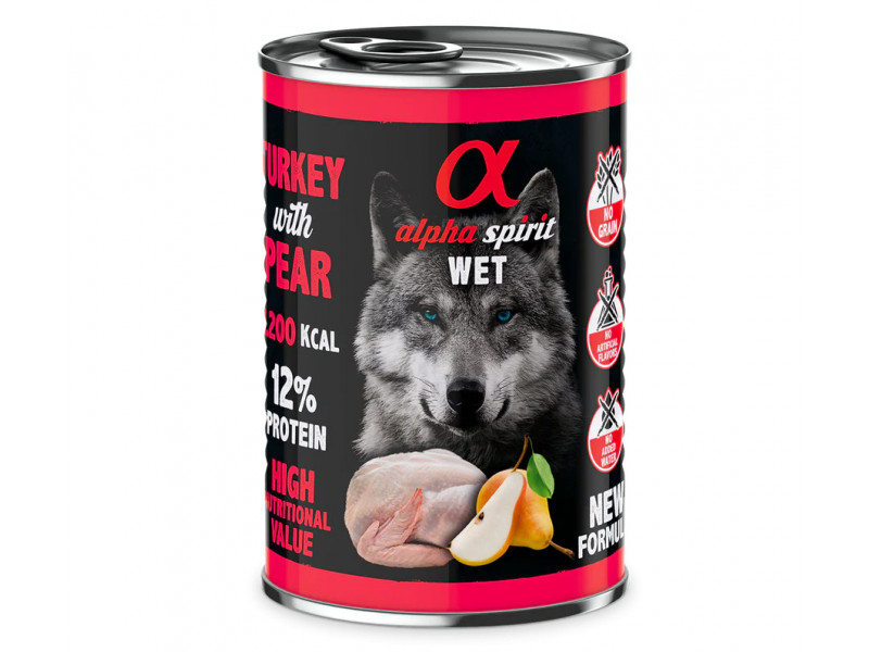 Pavo con pera 6 x 400 g