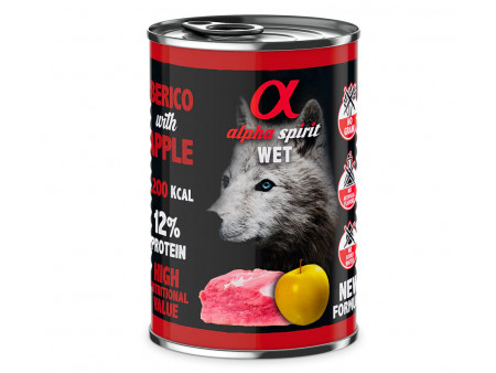 Cerdo con manzana amarilla 6 x 400 g