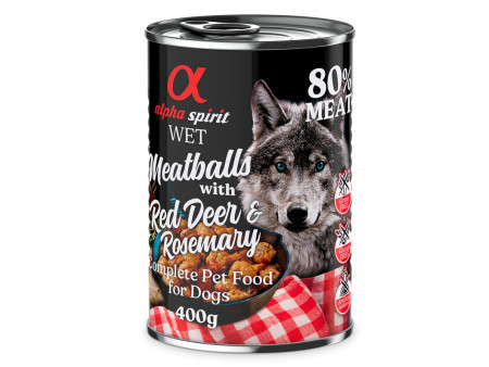 Albóndigas de Ciervo y romero 6 x 400 g