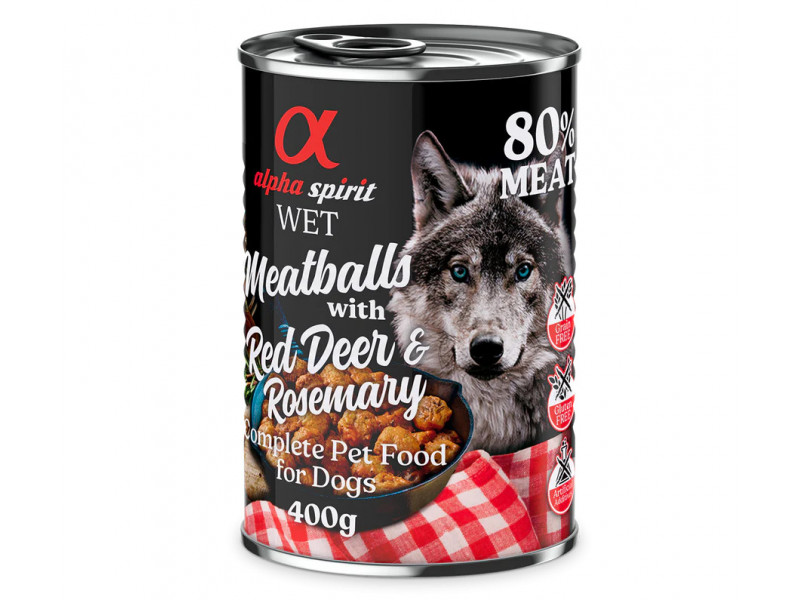 Albóndigas de Ciervo y romero 6 x 400 g