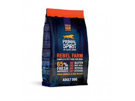 Primal 65% Rebel Farm  Dog Food  1 kg