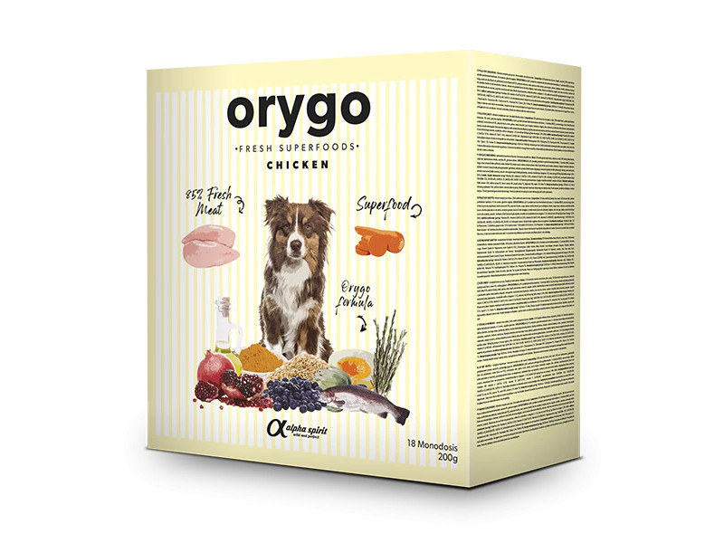 Orygo pollo con zanahoria 3,6 kg