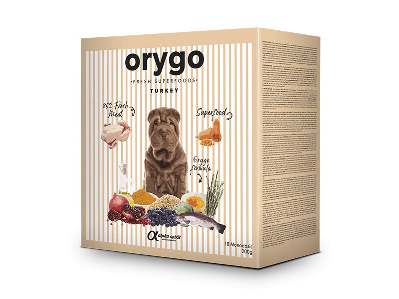 Orygo pavo con calabaza 3,6 kg