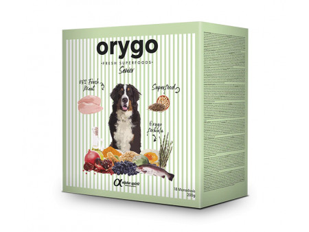Orygo senior pollo con legumbre 3,6 kg