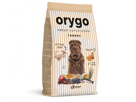 Orygo pavo con calabaza saco 8 kg